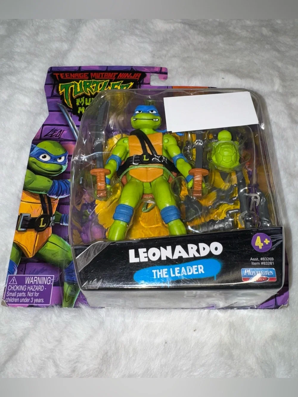 NEW teenage mutant ninja turtles leonardo toy